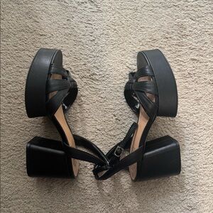Vince Camuto Black Heels